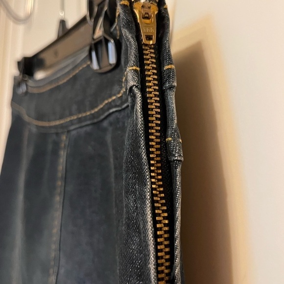 JACOB Women's  Dark wash Denim Skirt size 3/4 - Picture 5 of 5